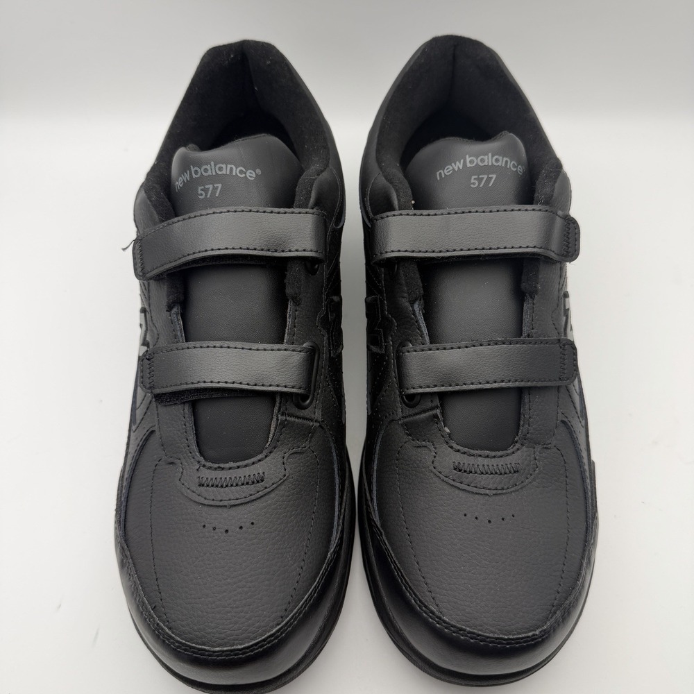 Balance 577 Black Walking Shoes Men's Size 12 Men 13.5 Women's Hook &‎ Loop